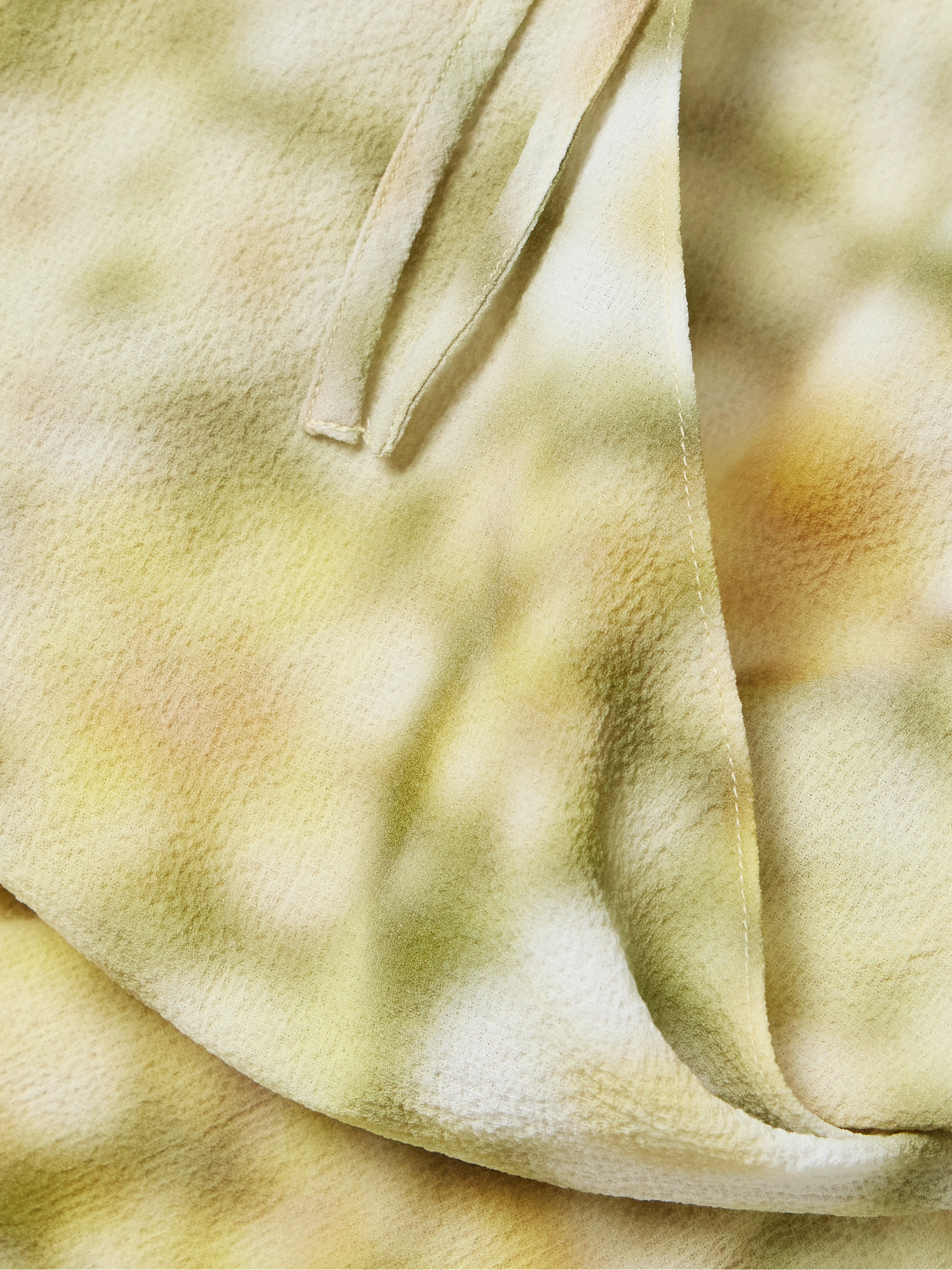 Acne Studios Wrap-effect floral-print hammered-crepe mini dress thumbnail