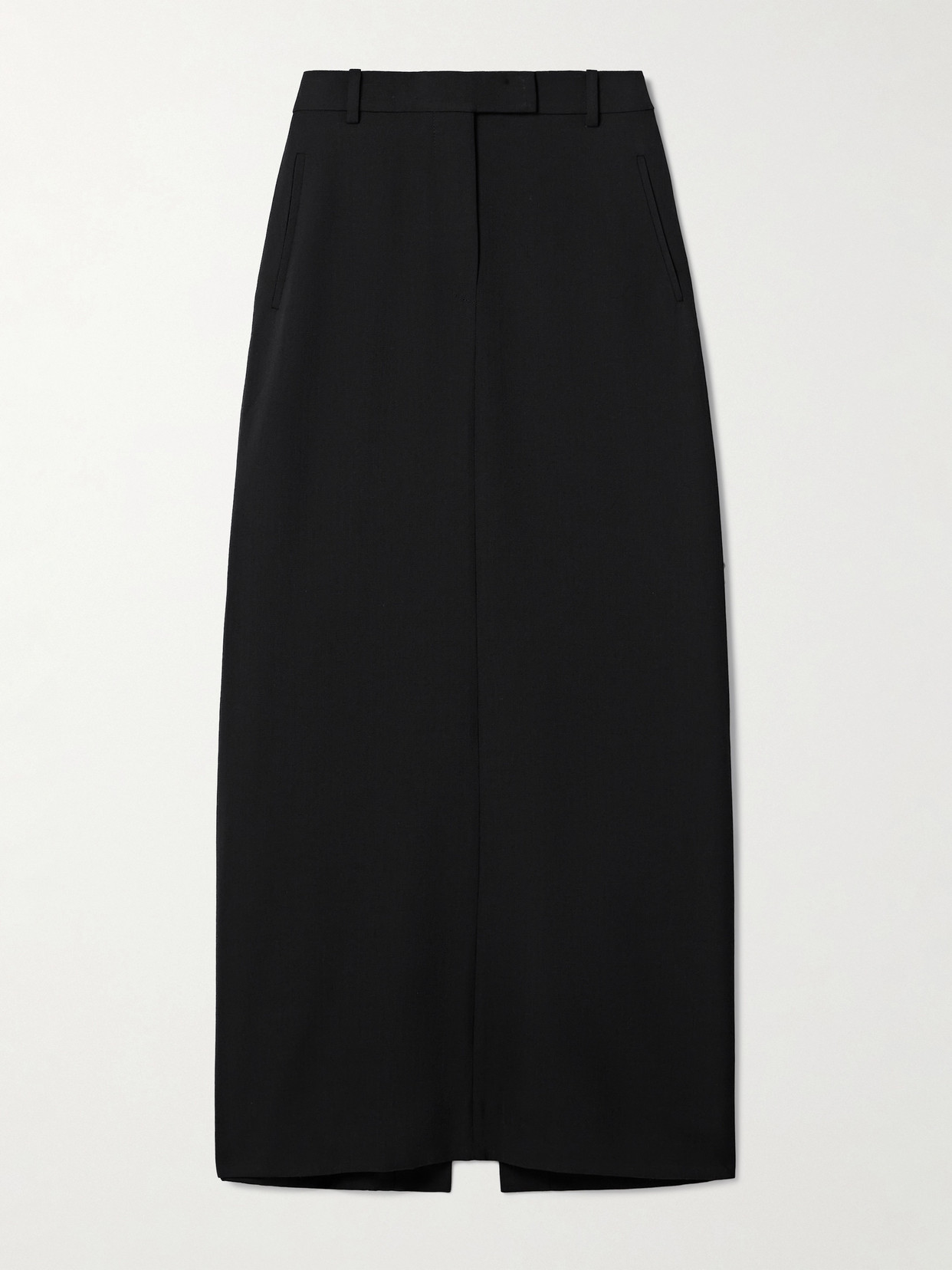 Acne Studios Grain De Poudre Maxi Skirt In Black