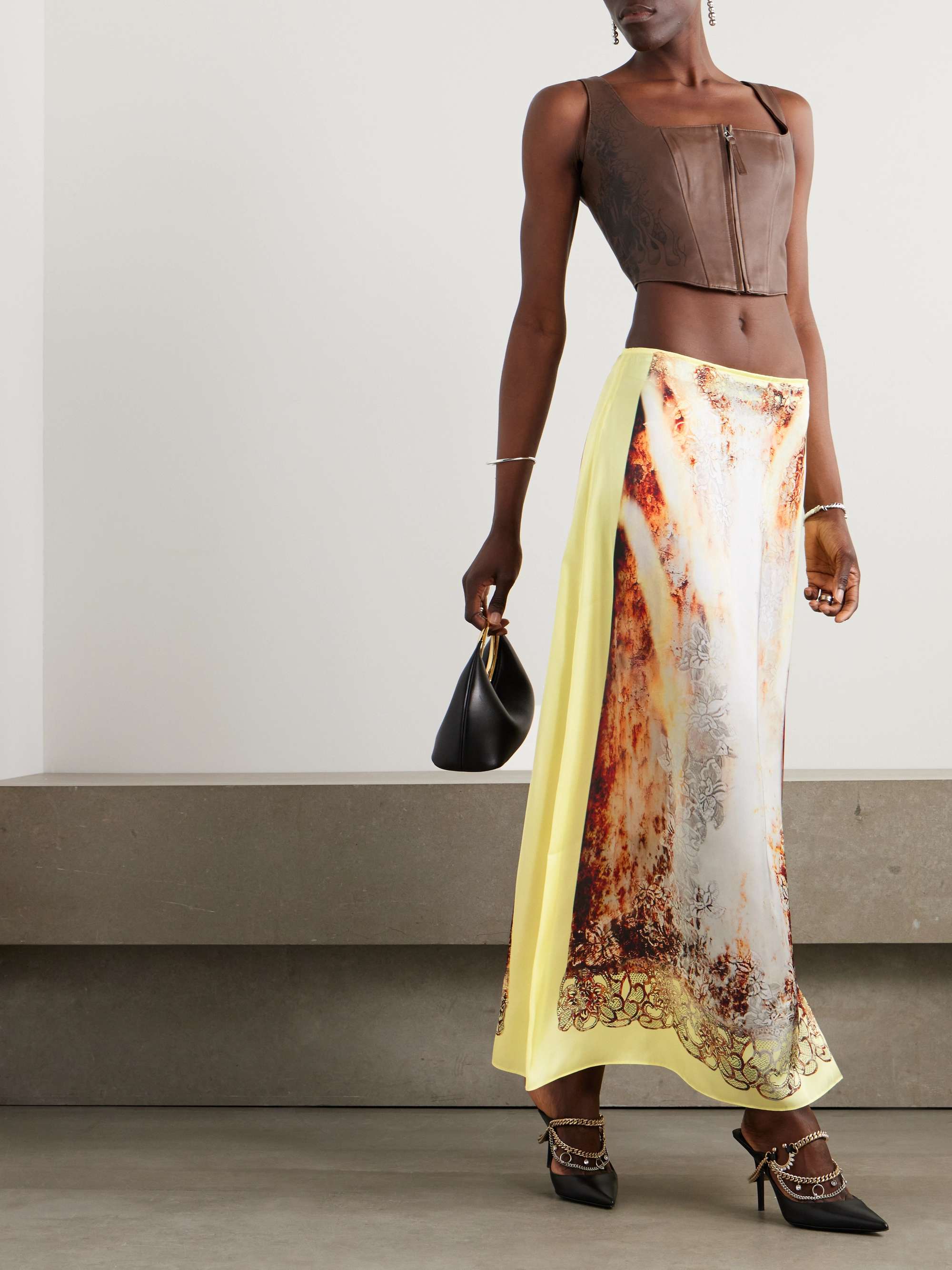 スカート Y/PROJECT Printed maxi skirt skirts Y/PROJECT Printed maxi skirt skirts