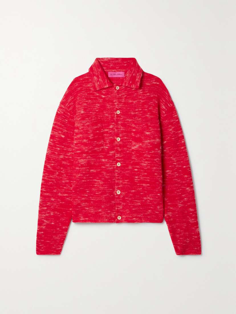 The Elder Statesman Jasper Oversized Cashmere-blend Cardigan