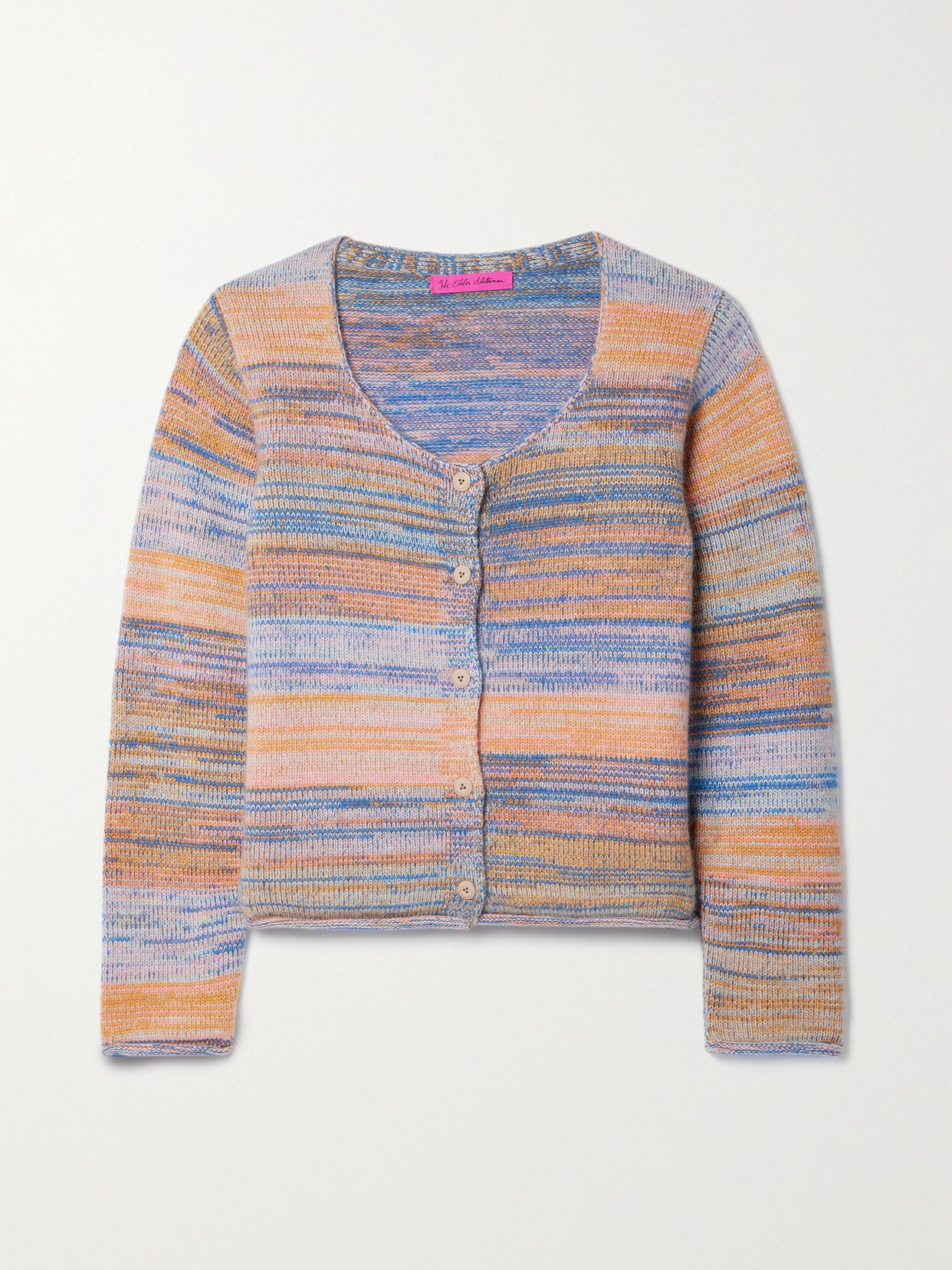 The Elder Statesman - Cosmic Cashmere Cardigan - Multi