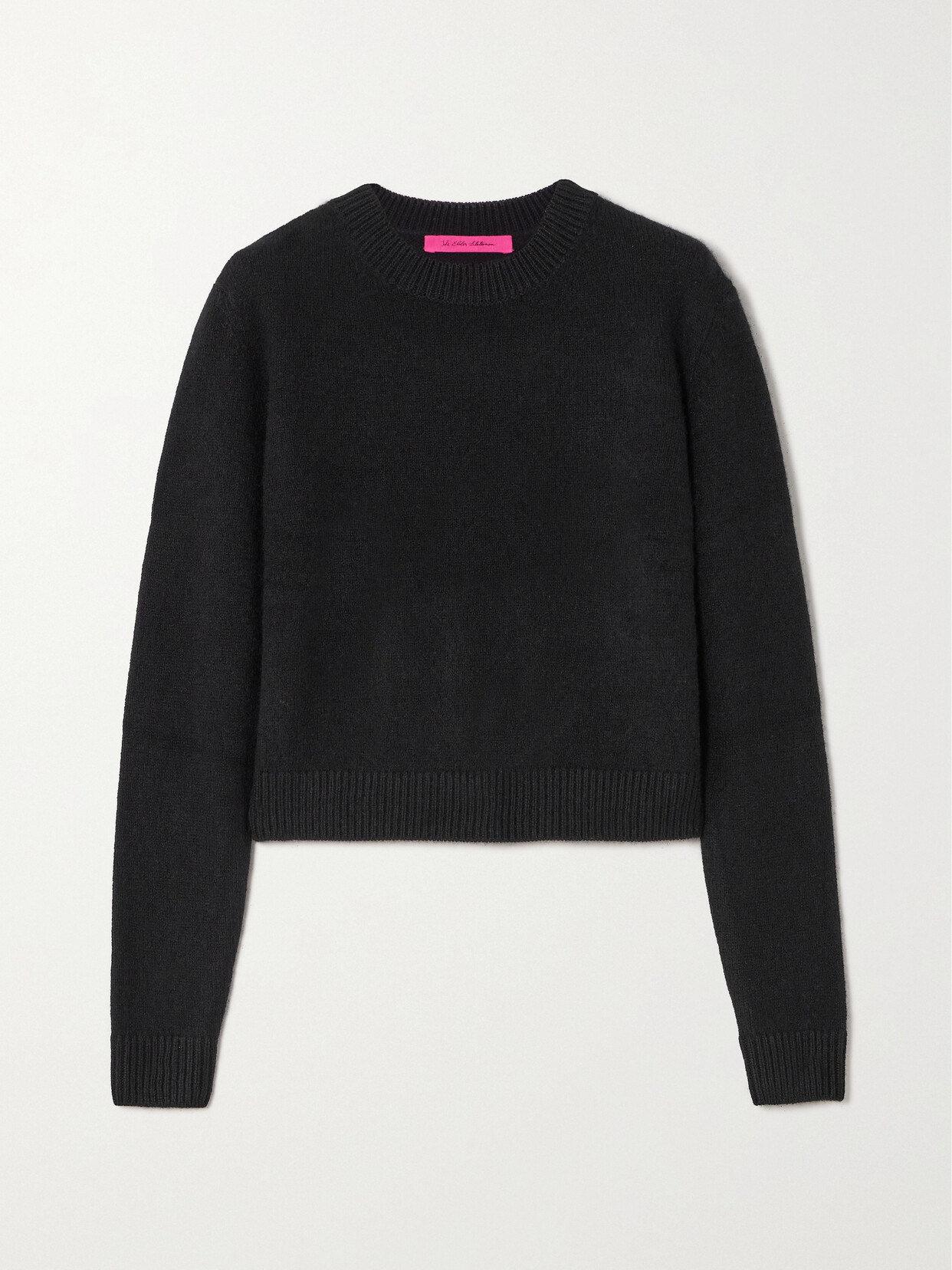 The Elder Statesman Cashmere Sweater - Black