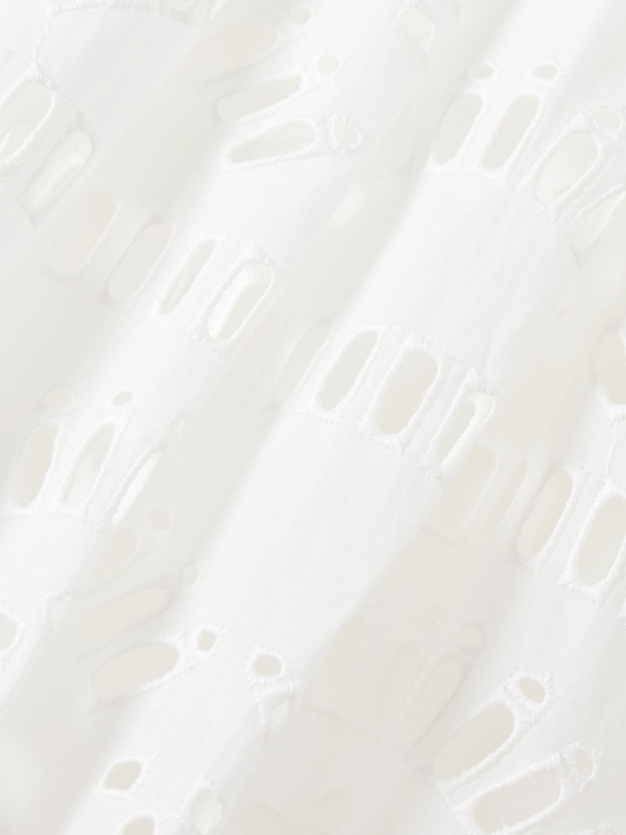 Charo Ruiz Franca broderie anglaise cotton-blend mini dress