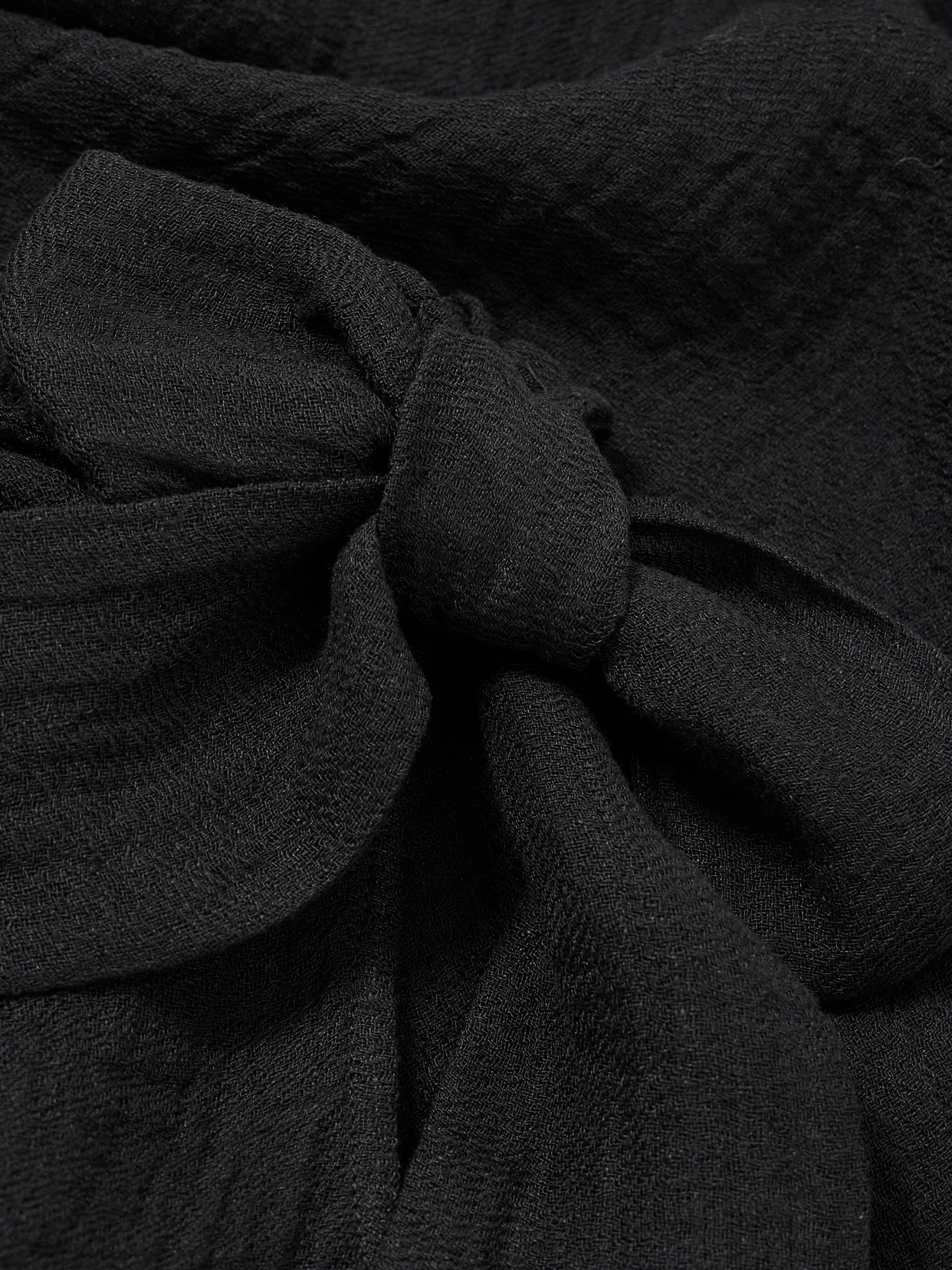 Lisa Marie Fernandez + Net Sustain One-shoulder Linen-blend Gauze Maxi Dress In Black