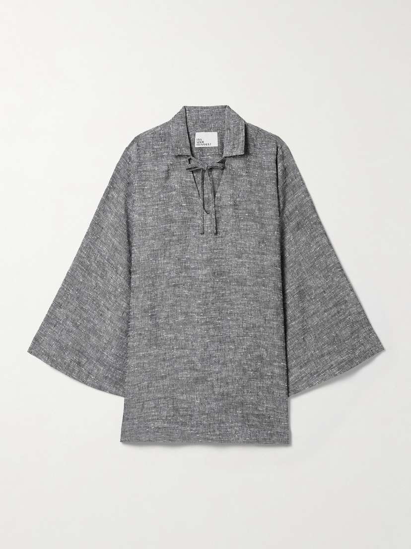 Lisa Marie Fernandez + Net Sustain Slub Woven Tunic