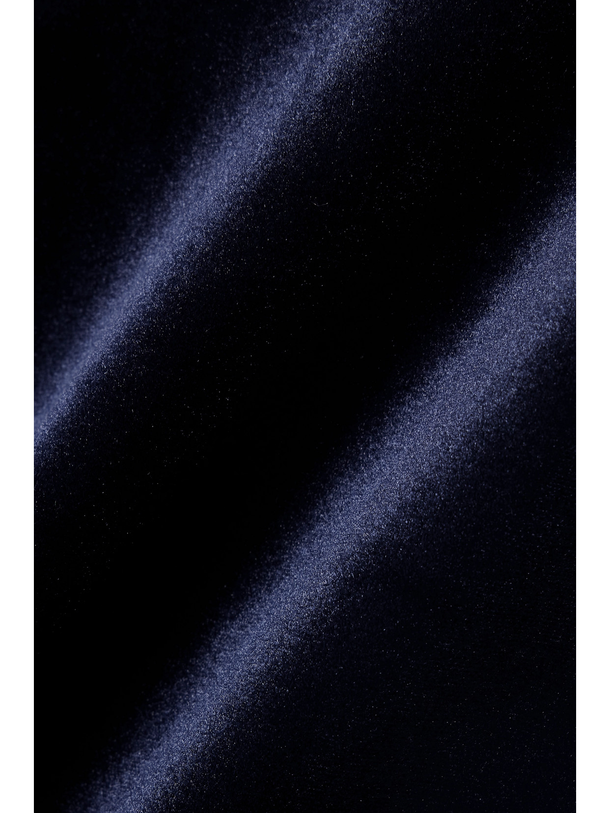 Alex Perry Strapless Velvet Midi Dress In Blue