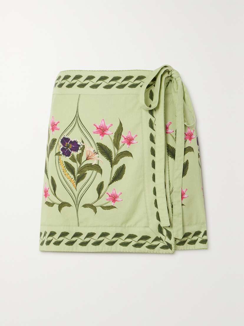 Agua by Agua Bendita + Net Sustain Luna Pacifico Floral-print Tencel™ Lyocell Pareo