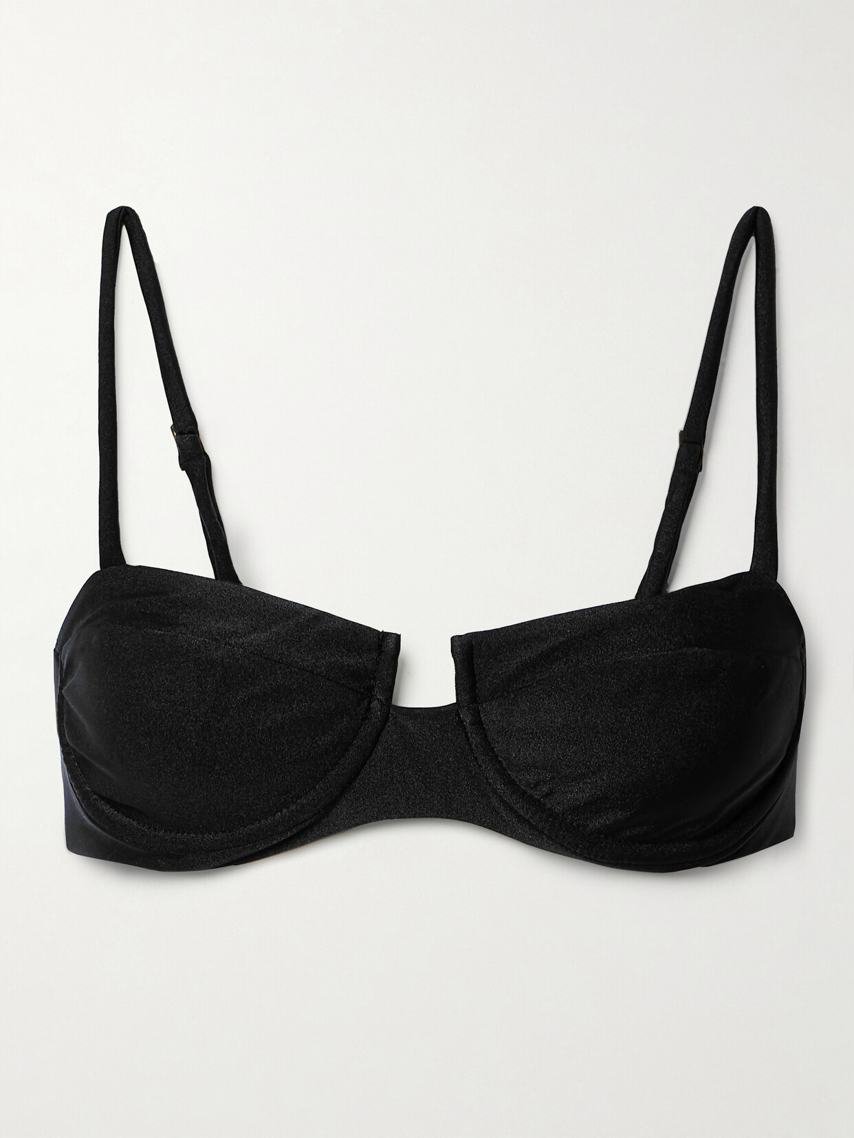 Shop Patbo Underwired Bikini Top In Black