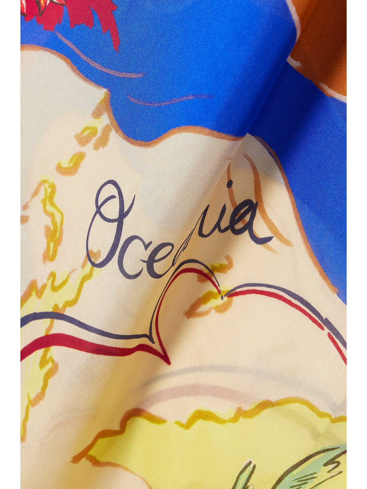 Zimmermann Alight Midi Dress In Blue