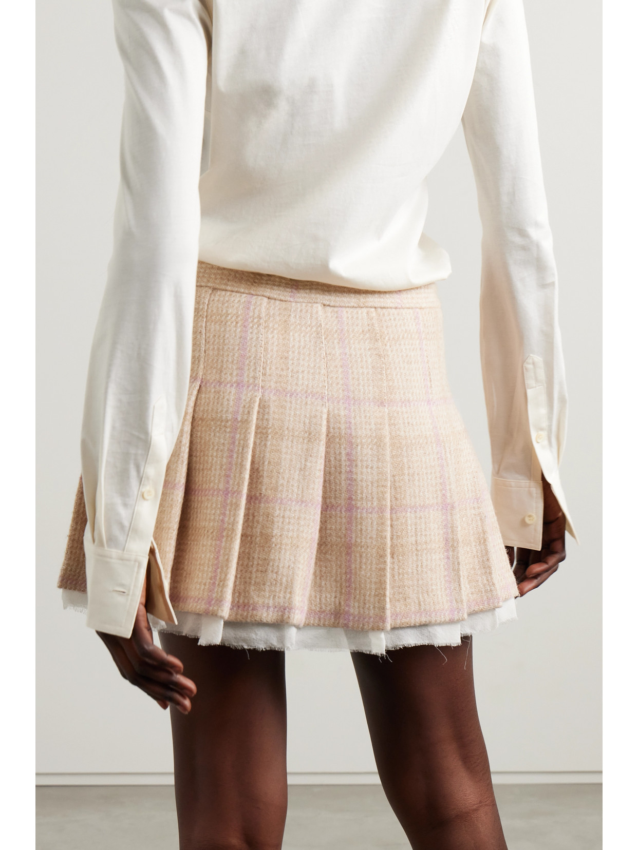 Loveshackfancy Rooney Skirt In Pink