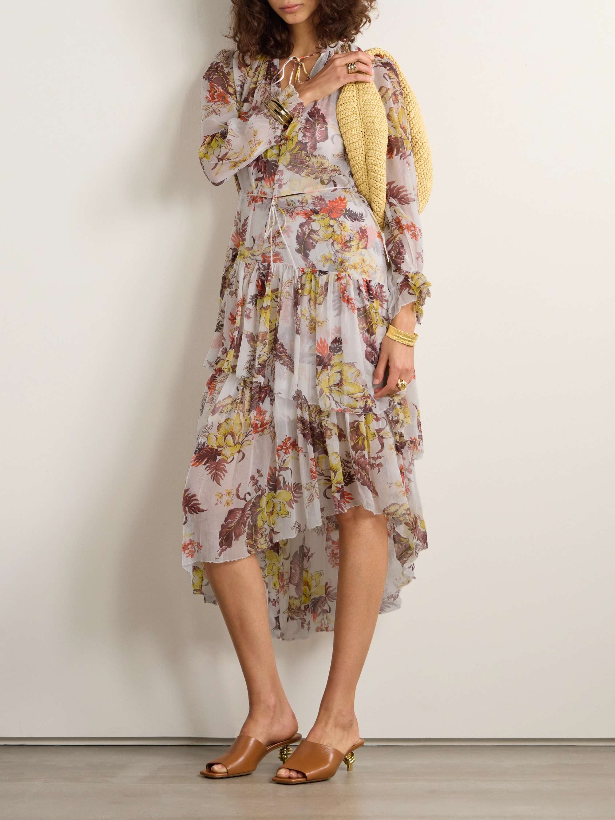 zimmermann midi dress