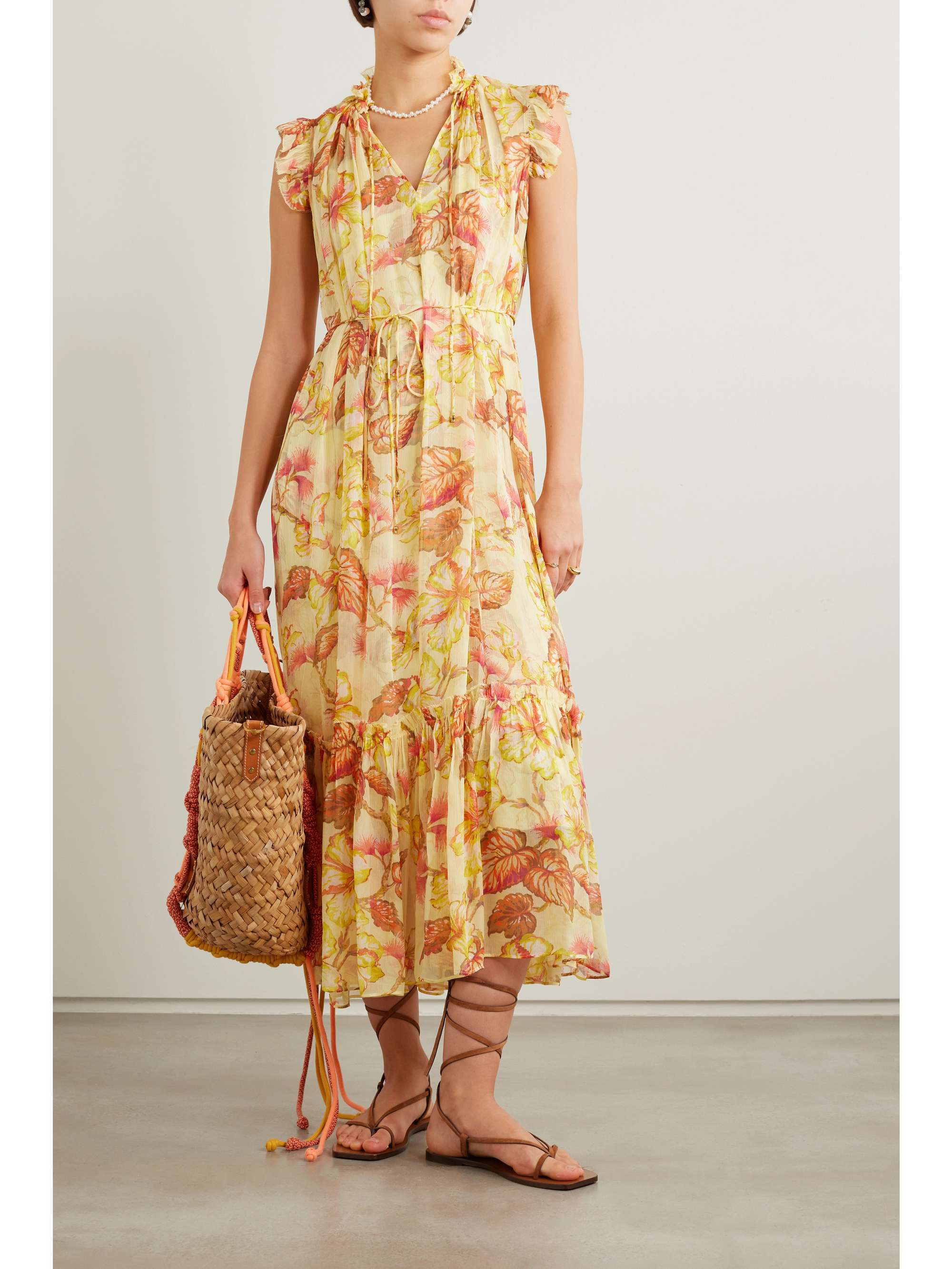 zimmermann midi dress