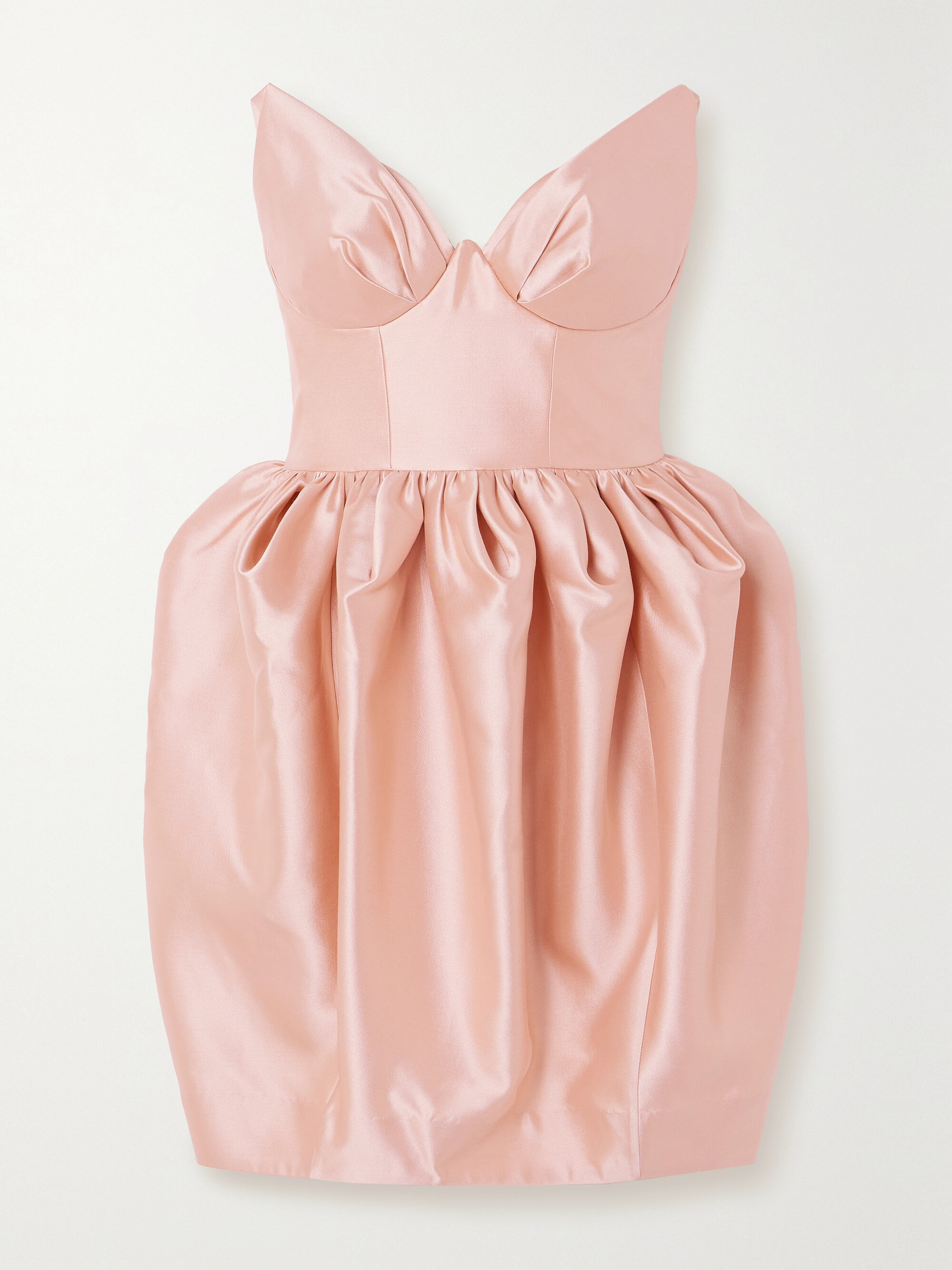 Zimmermann Matchmaker gathered silk and wool-blend mini dress thumbnail