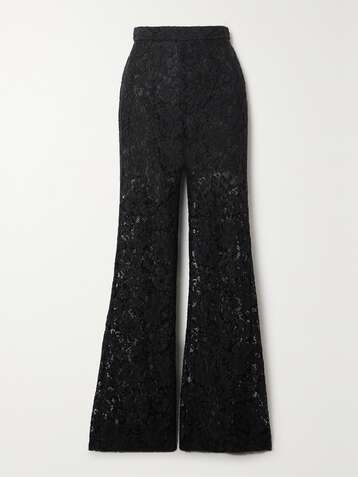 Zimmermann Matchmaker Lace Flared Pants