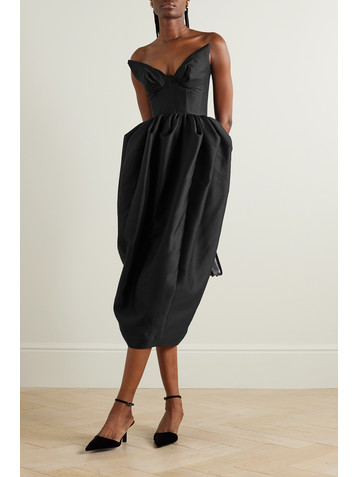 Zimmermann Matchmaker silk and wool-blend twill bustier midi dress