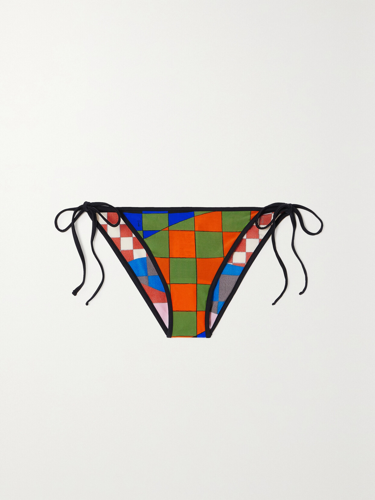 PUCCI Printed Stretch Bikini Briefs - Blue