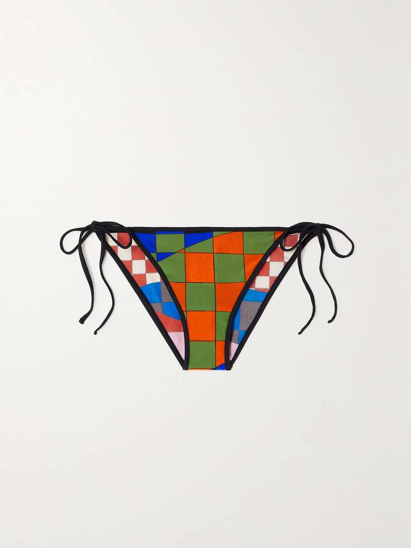 PUCCI Printed Stretch Bikini Briefs
