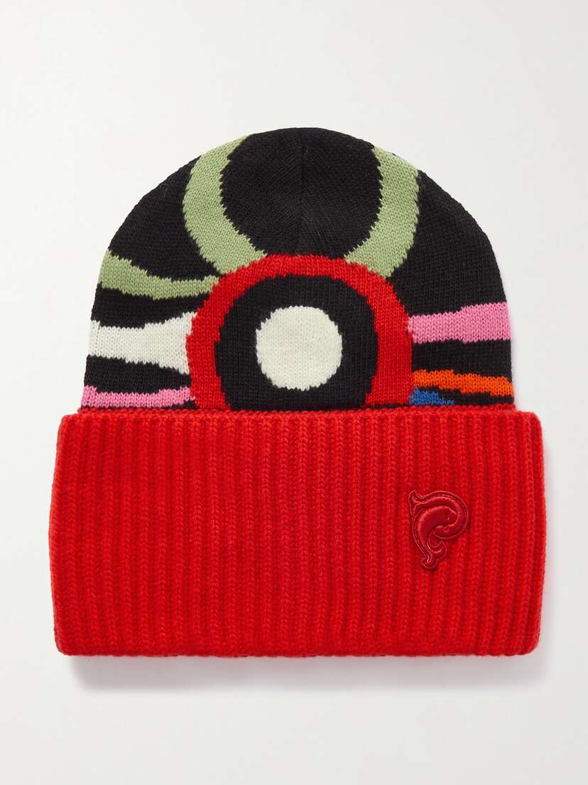 PUCCI Wool-jacquard Beanie