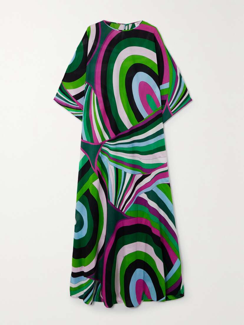 PUCCI Printed Cotton Kaftan