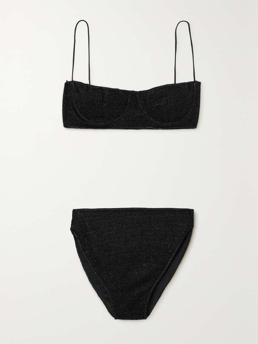 Oséree Lumière Metallic Underwired Bikini