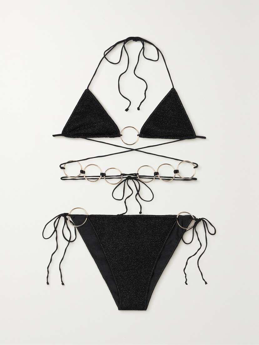 Oséree Lumière Metallic Bikini