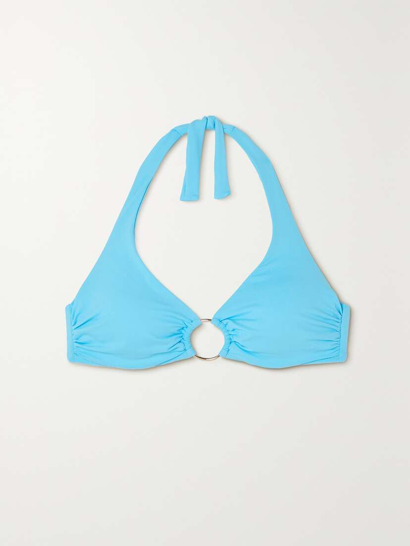 Melissa Odabash Brussels Embellished Halterneck Bikini Top