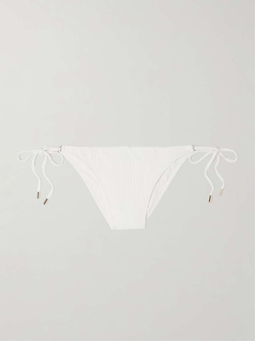 Melissa Odabash Canary Ribbed Bikini Briefs