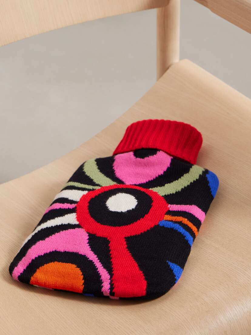 PUCCI Intarsia Wool Hot Water Bottle