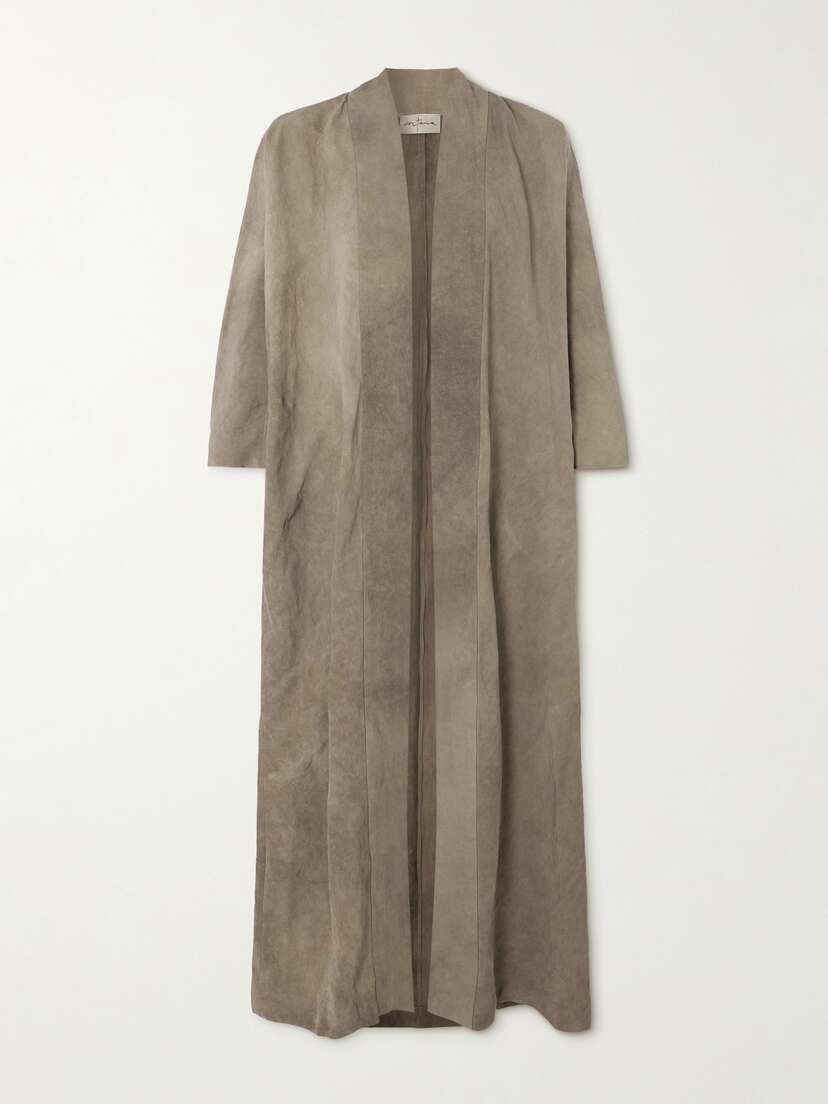 Cortana + Net Sustain Bimba Linen Coat