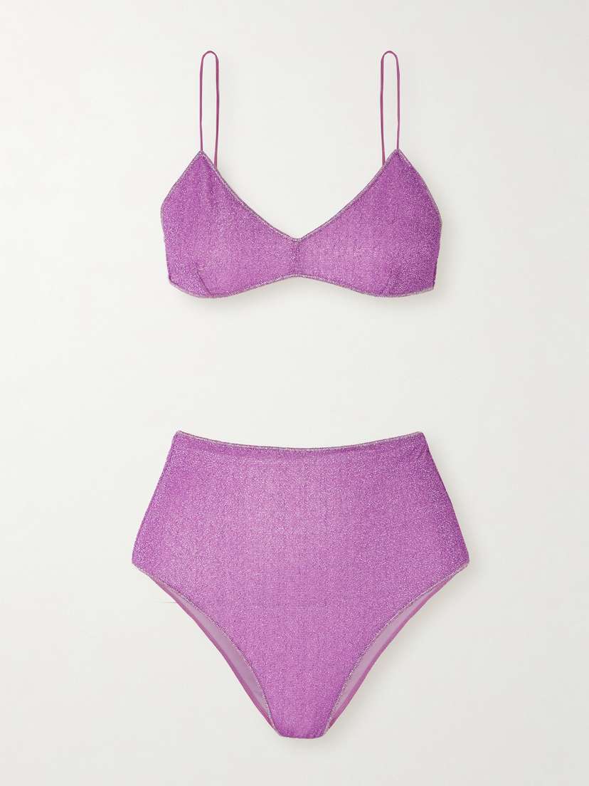 Oséree Lumière Metallic Bikini
