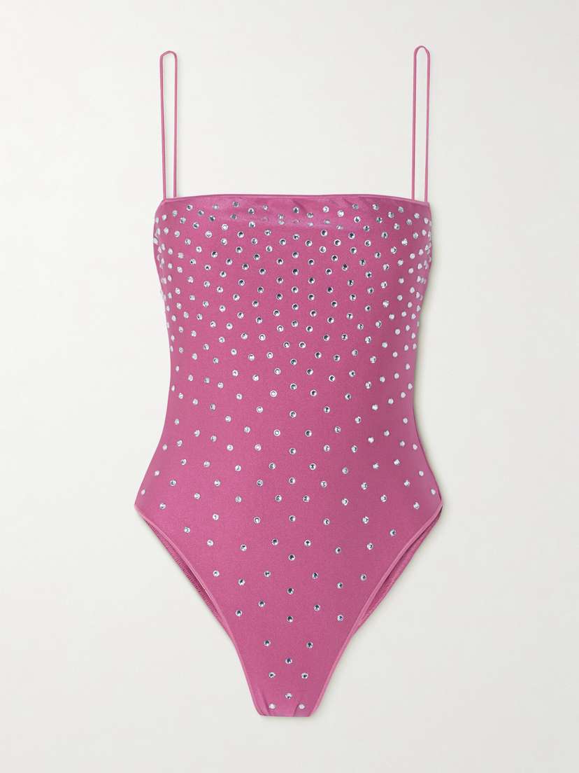 Oséree Crystal-embellished Swimsuit