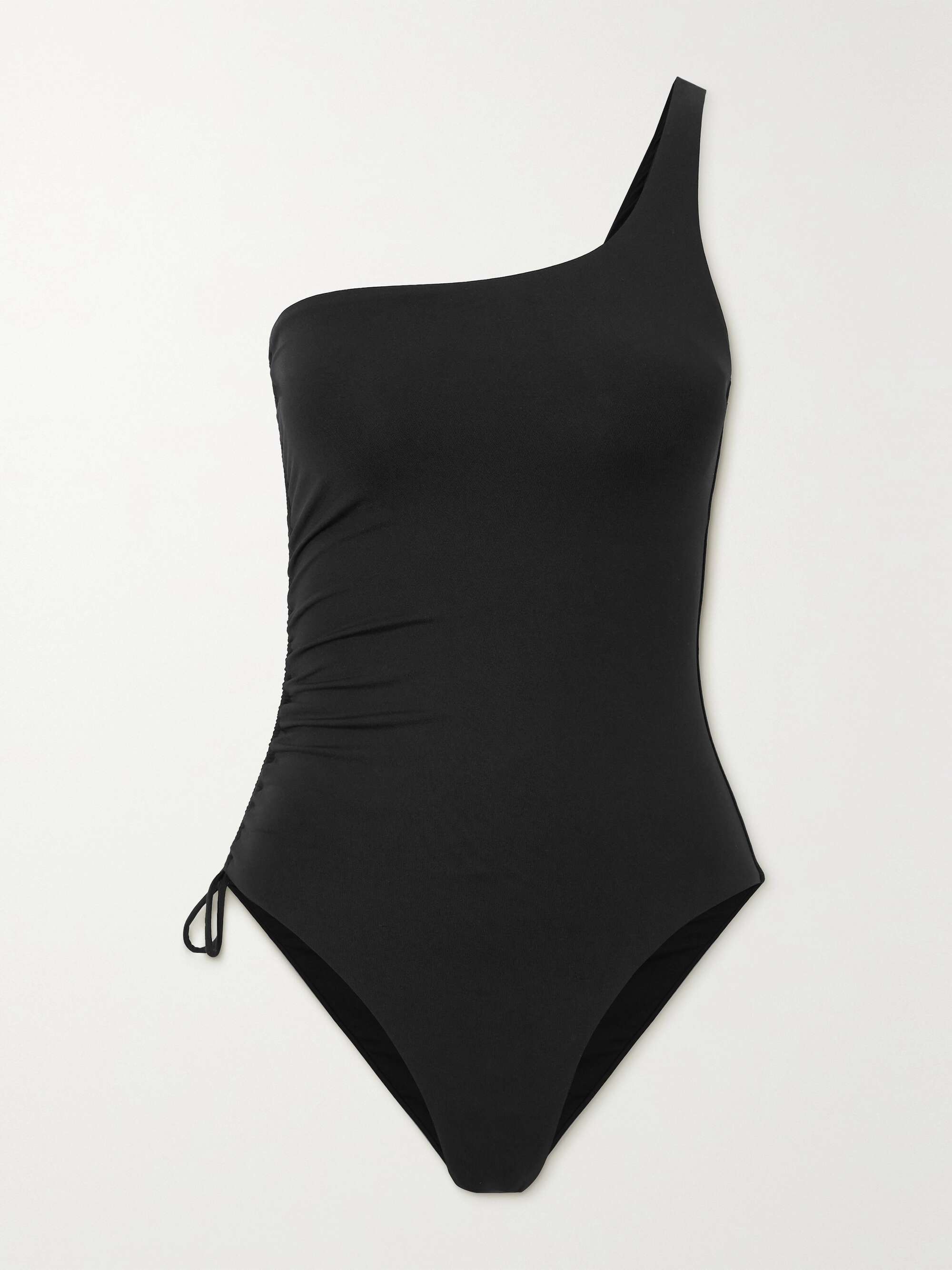 MELISSA ODABASH Bodrum one-shoulder tie-detailed swimsuit | NET-A-PORTER