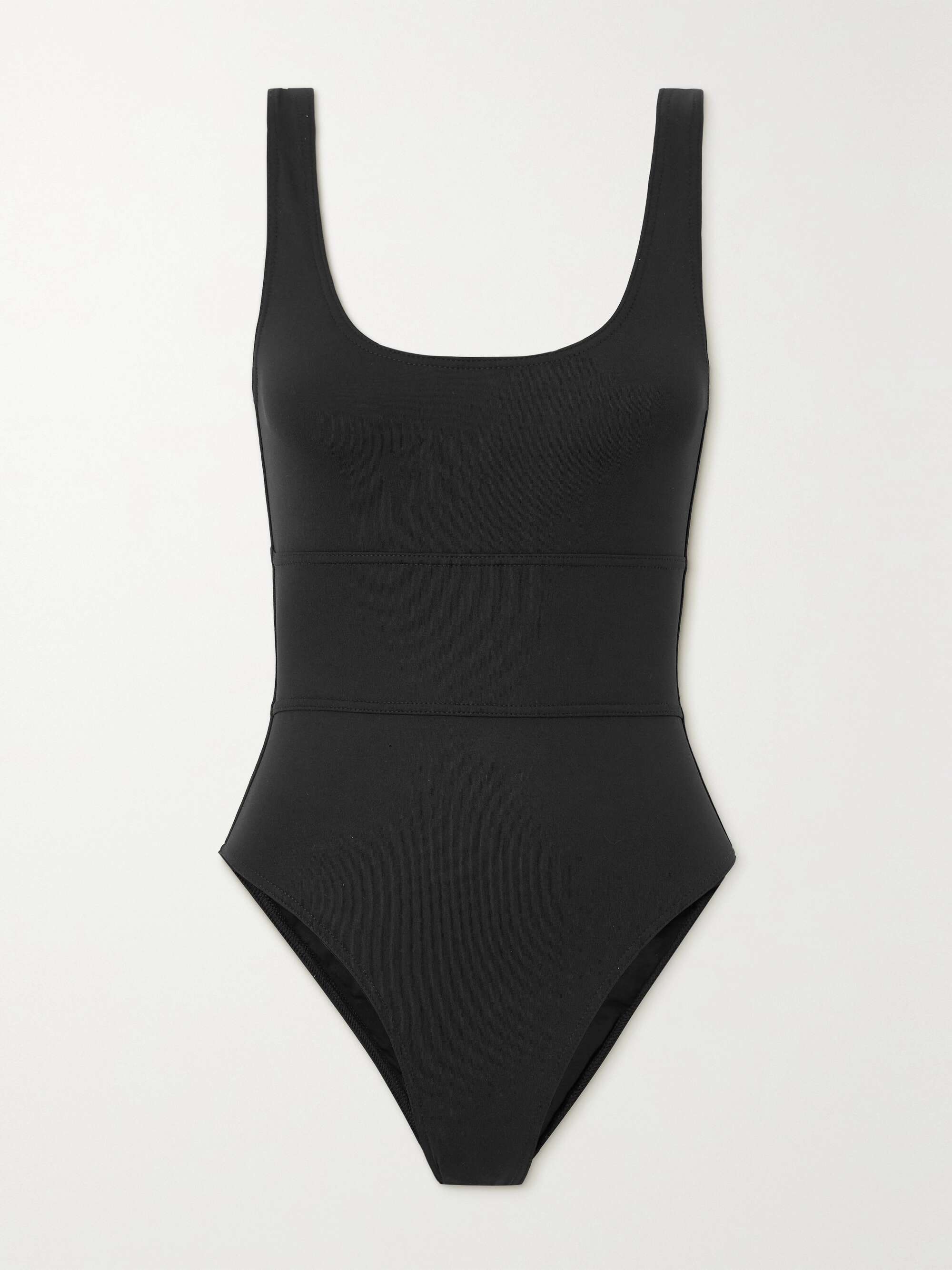 MELISSA ODABASH Perugia openback paneled swimsuit NETAPORTER