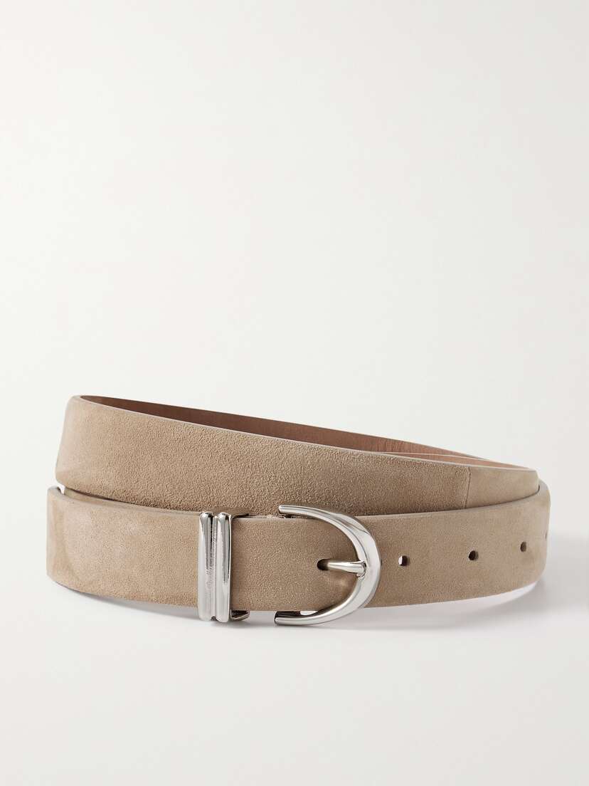 Khaite Bambi Suede Belt