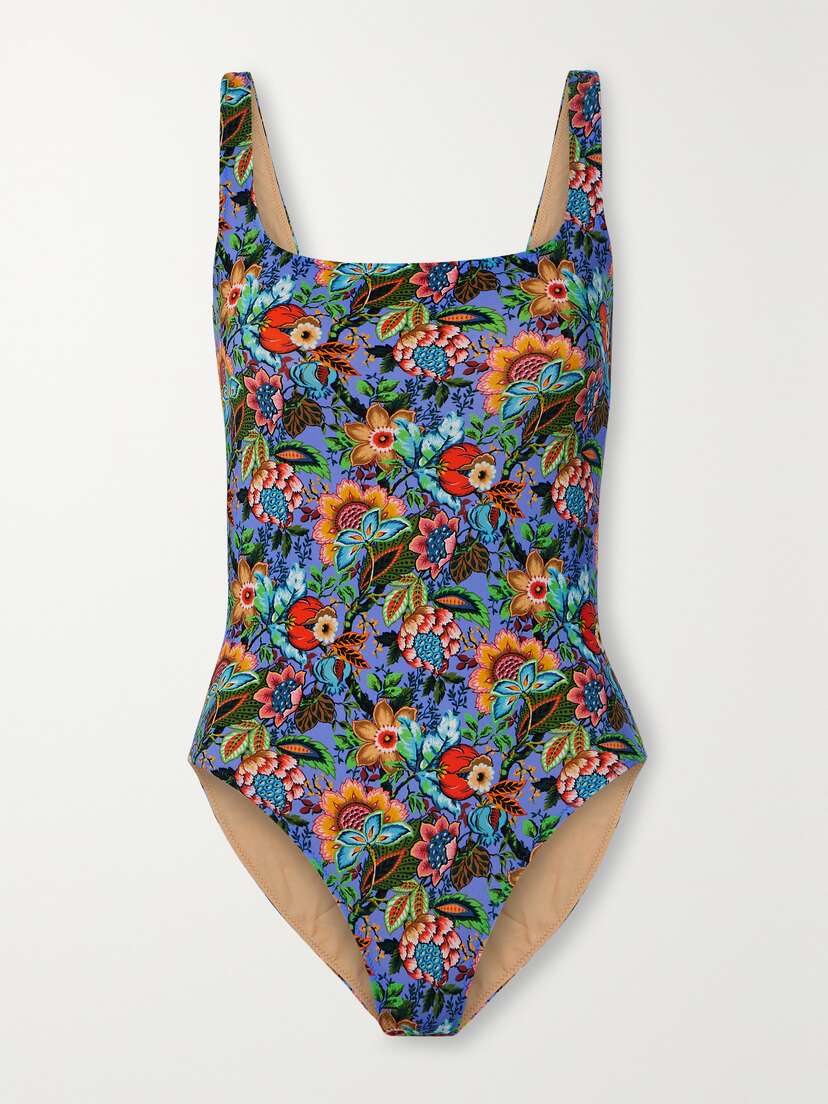 Etro Floral-print Swimsuit - x large