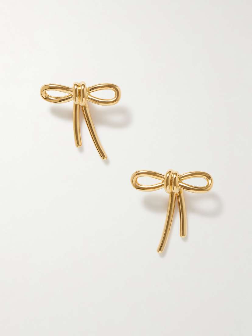 Valentino Garavani Scoobie Gold-tone Earrings