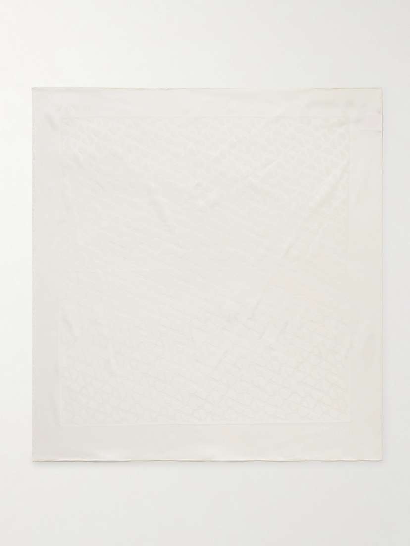 Valentino Garavani Silk-jacquard Scarf
