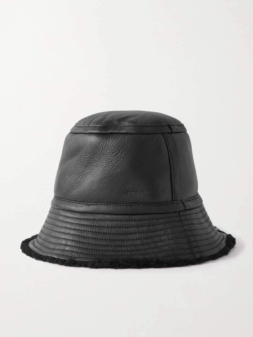 Yves Salomon Shearling Bucket Hat