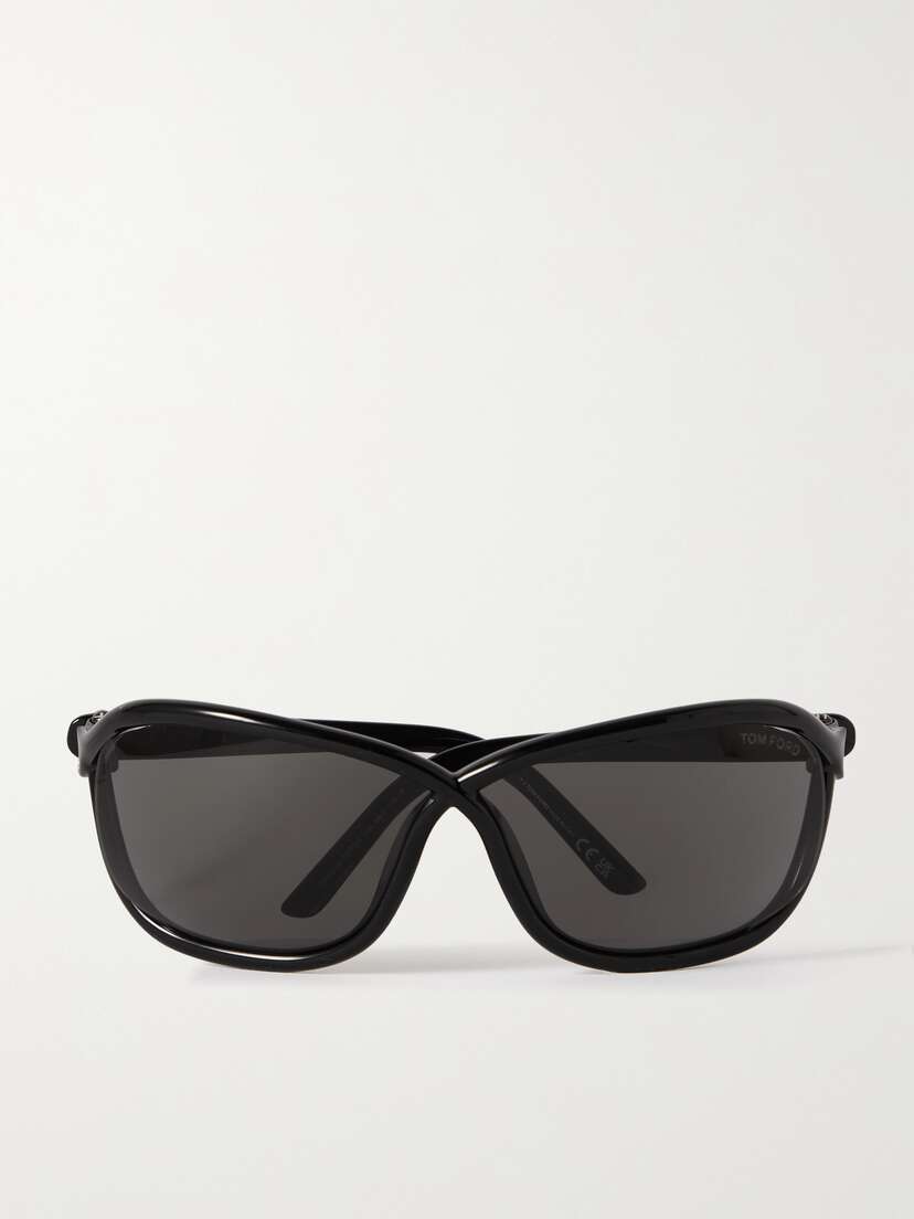 Tom Ford Fernanda Round-frame Acetate Sunglasses