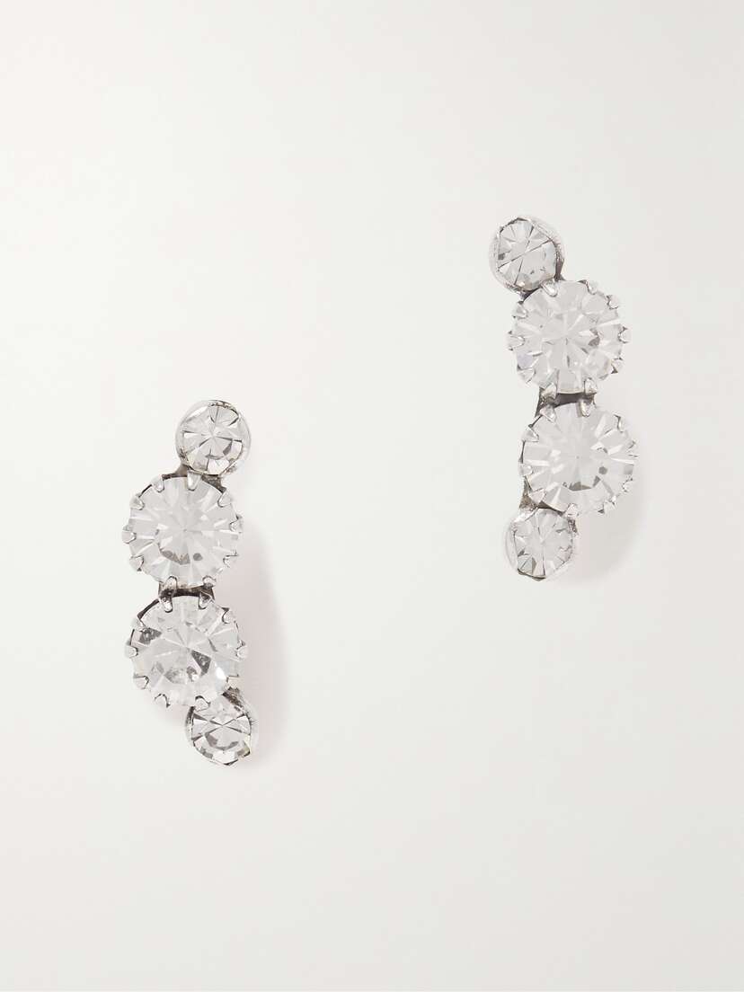 Isabel Marant A Wild Shore -tone Crystal Earrings