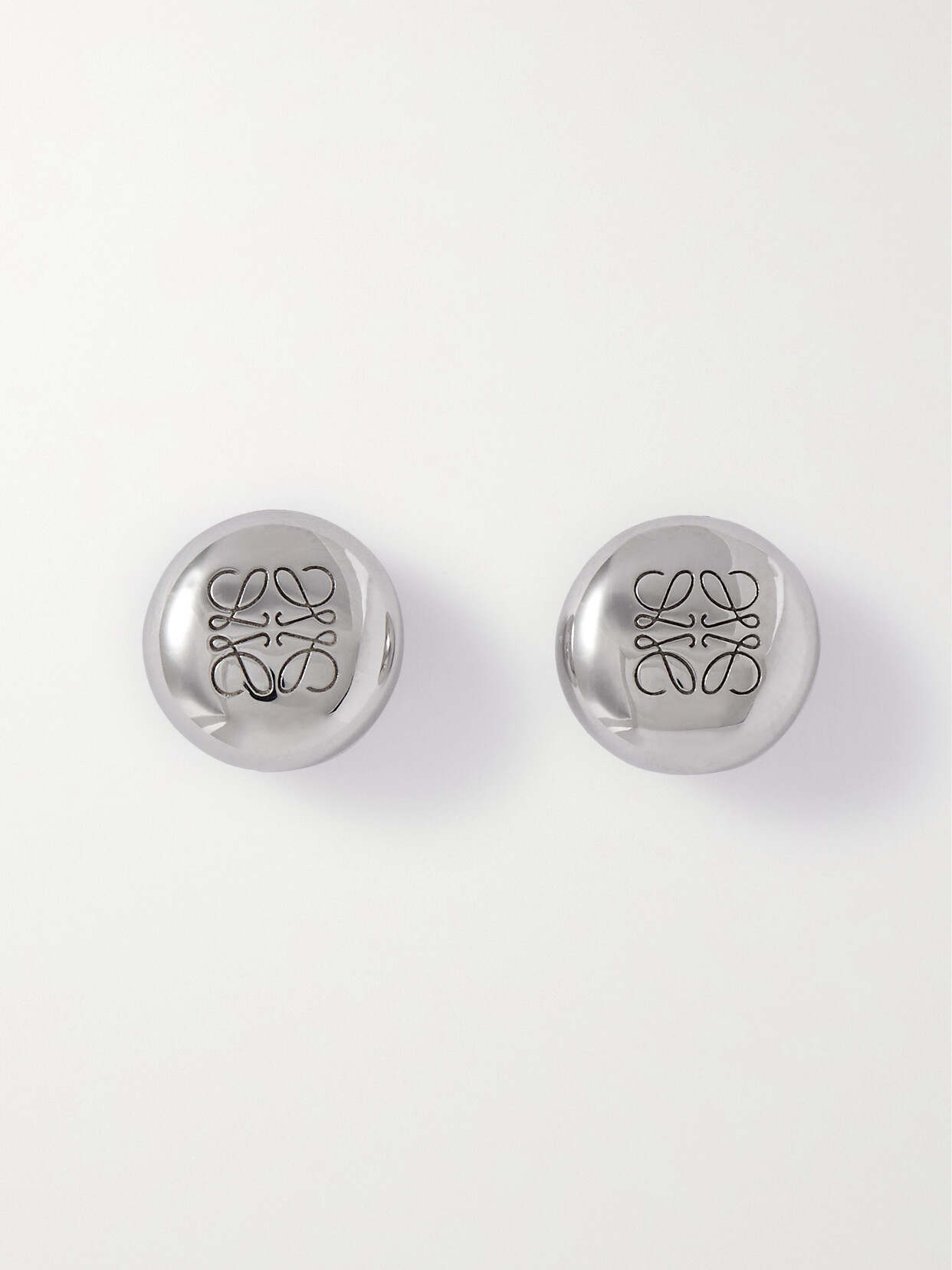 Loewe - Pebble Silver Earrings - One size