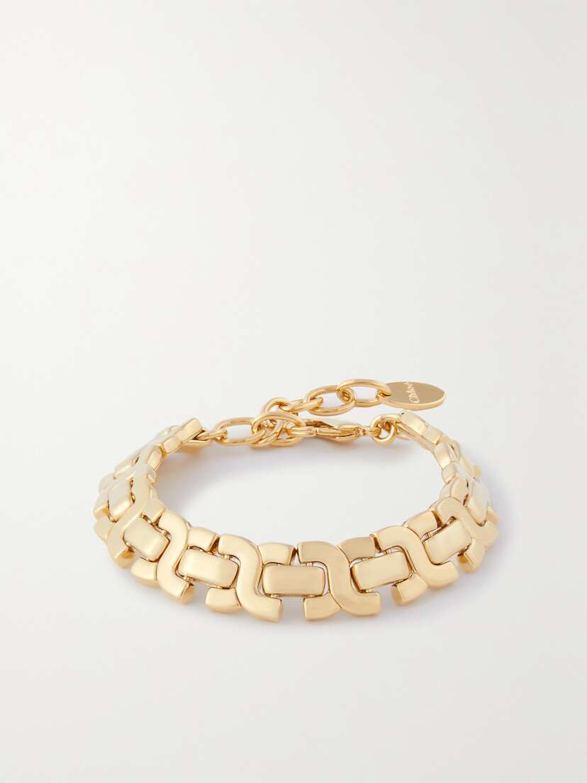 Chloé Marcie Gold-tone Bracelet
