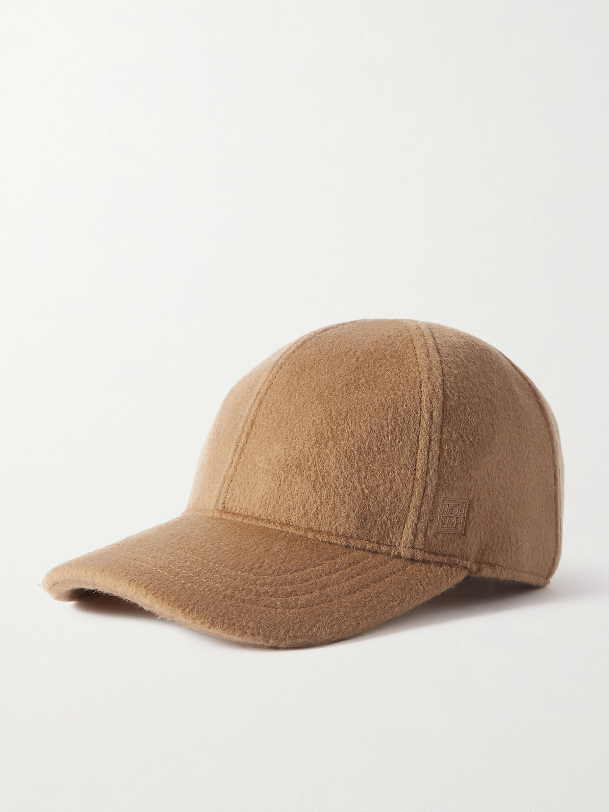 TOTEME - Doublé Wool And Cashmere-blend Baseball Cap - Brown