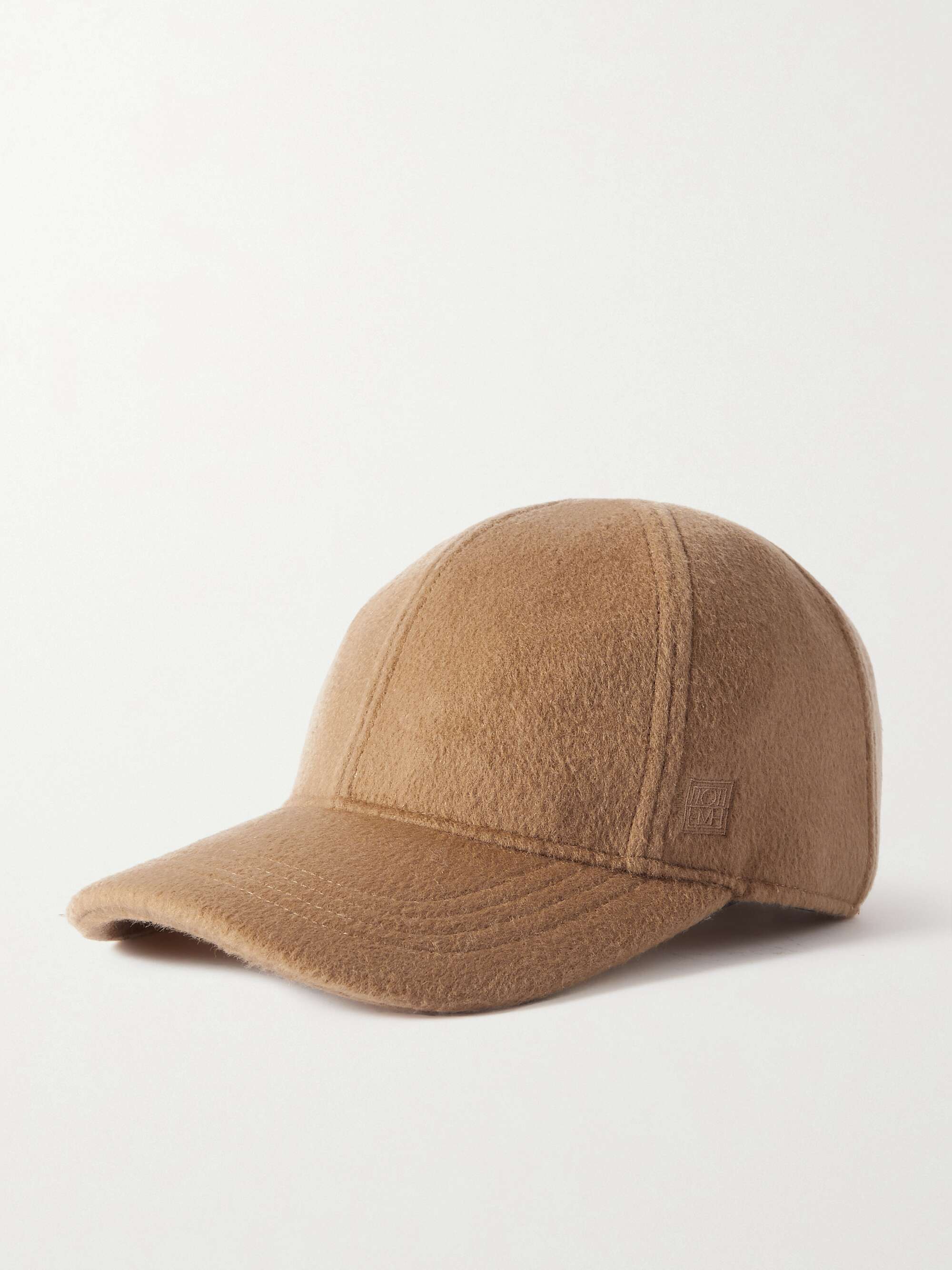 TOTEME Doublé wool and cashmere-blend baseball cap | NET-A-PORTER