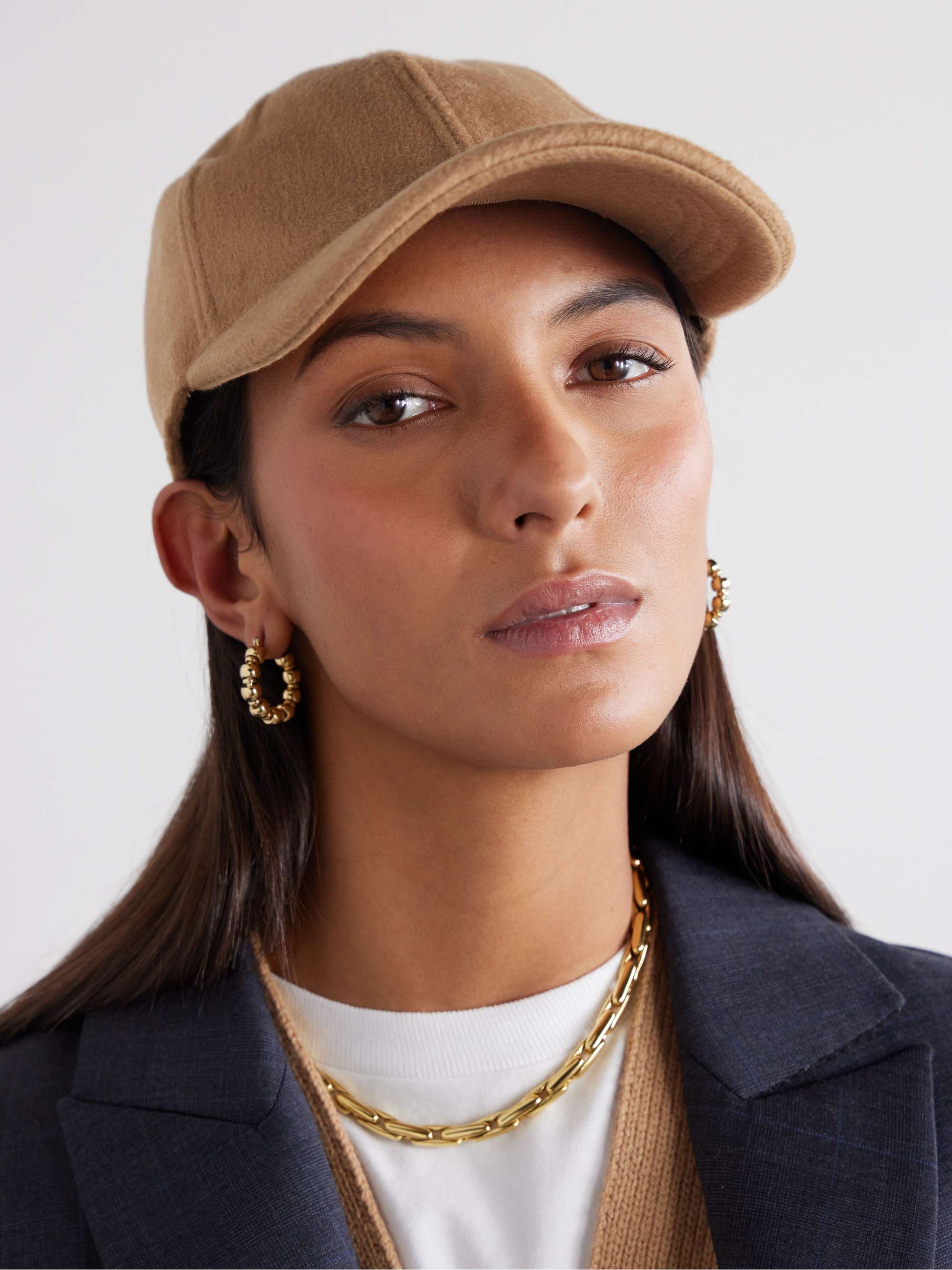 TOTEME Doublé wool and cashmere-blend baseball cap | NET-A-PORTER