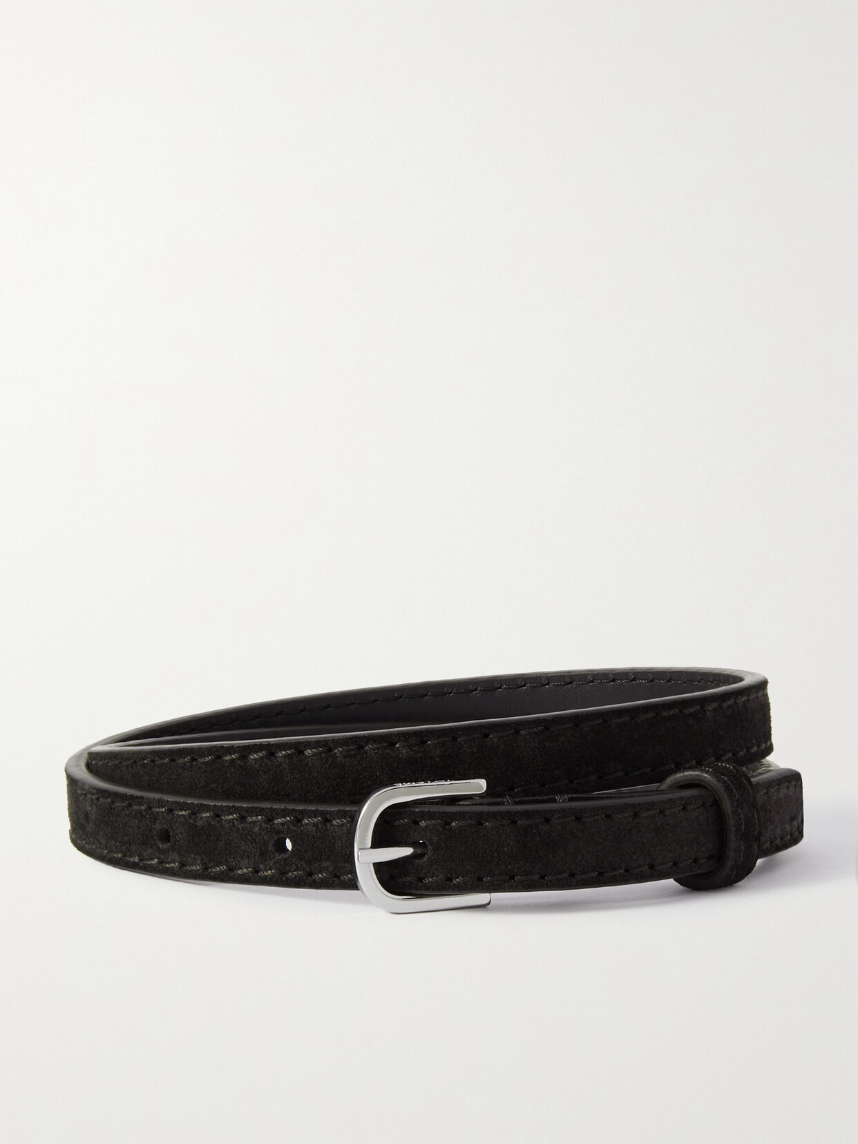 Totême Suede Belt In Brown