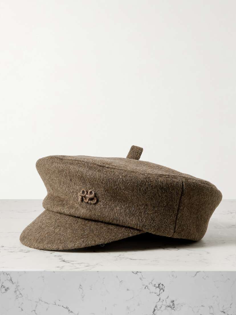Ruslan Baginskiy Embroidered Felt Cap