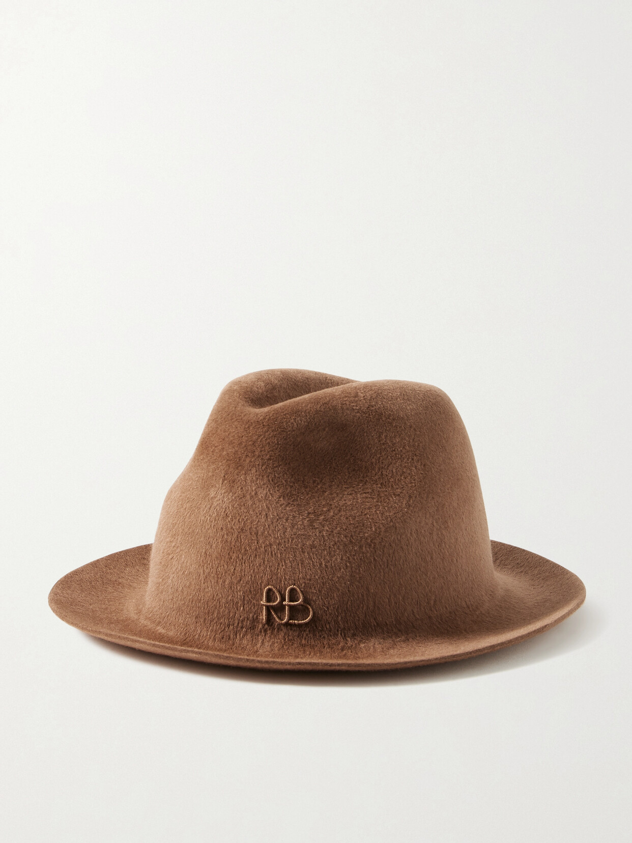 Ruslan Baginskiy - Wool-felt Fedora - Brown