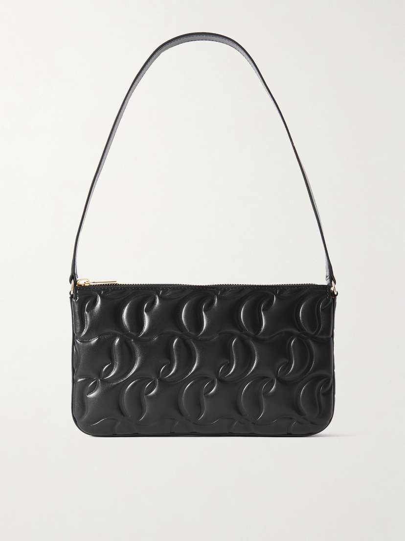Christian Louboutin Loubila Logo-debossed Leather Shoulder Bag