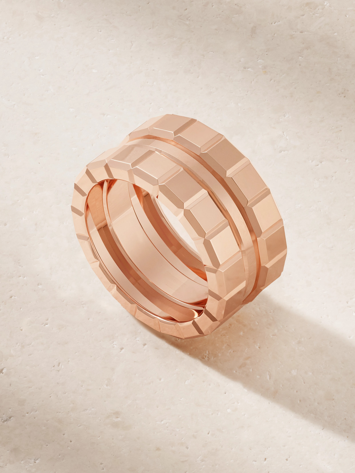 Chopard Ice Cube 18-karat Rose Gold Ring